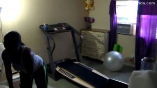 Naked Treadmill Workout Sammi Ross